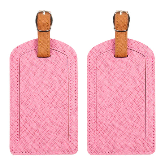 Premium Pink Luggage Tags